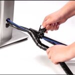 Gestionnaire de cbles - fellowes - cablezip - noir - 2m