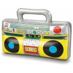 Ghettoblaster gonflable ann�es 80 90 env. 45 x 42 cm radio hip hop style walkman - carnaval accessoire ...
