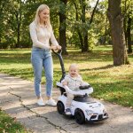 Giantex 3 en 1 porteur enfant toyota voiture bebe 15 - 5 ans avec poign�e de pouss�e amovible musique ...