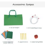 Giantex 6 en 1 ch�teau gonflable pour 3 enfants 3 - 10 ansstructure gonflable sans souffleur avec