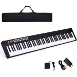 Giantex 88 touches clavier numérique piano Électrique multifonctionnel avec pédale de sustain fonction ... Giantex 88 touches clavier numérique piano Électrique multifonctionnel avec pédale de sustain fonction ...