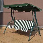 Giantex balancelle de jardin 3 places avec toile imperméable structure en acier pulvérisé grand confort ... Giantex balancelle de jardin 3 places avec toile imperméable structure en acier pulvérisé grand confort ...