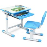 Giantex ensemble bureau et chaise pour enfant avec hauteur rglable et design ergonomique pour apprendre ...