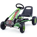 Giantex kart à pédale pour enfant avec siège réglable roues en caoutchouc antidérapantes cadeau pour ... Giantex kart à pédale pour enfant avec siège réglable roues en caoutchouc antidérapantes cadeau pour ...