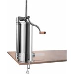 Giantex poussoir à saucisse manuel vertical 15l / 3l / 6l cylindre en inox 4 / 6 entonnoirs Équipés Giantex poussoir à saucisse manuel vertical 15l / 3l / 6l cylindre en inox 4 / 6 entonnoirs Équipés