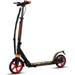 Giantex trottinette de sport pliable en alu avec 3 guidons rglables et sangles trottinette pour enfants ...