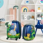 Giantex valise d?enfant  roulette et sac  dos en abstrolley d?enfant  roulette etanchepoigne tlescopiquep ...