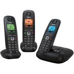 Gigaset a540a trio tlphone sans fil rpondeur noir