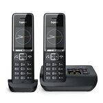 T�l�phone cordless - gigaset - comfort 550a duo - 2 combin�s - affichage large - autonomie 12h