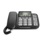 Gigaset dl580 tlphone analogique combin filaire haut - parleur 99 entres identification de lappelant ...