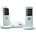 Gigaset tlphone fixe cl 660 a duo blanc