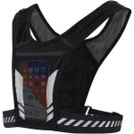 Gilet de course porte - t�l�phone de course pour gilet support de t�l�phone de course � pied avec 2 poches ...