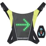 Gilet de cyclisme à led - marque inconnue - avec indicateur de direction - télécommande - rechargeable ... Gilet de cyclisme à led - marque inconnue - avec indicateur de direction - télécommande - rechargeable ...
