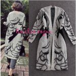 Gilet femmecardigan femme en maillepull en tricotcape laine veste manches longues en jacquard couleur ...