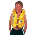 Gilet de natation - eminza - pool school - mixte - enfant - jaune - pvc - extérieur Gilet de natation - eminza - pool school - mixte - enfant - jaune - pvc - extérieur