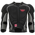 Gilet de protection enfant fly racing barricade - noir / gris - tu Gilet de protection enfant fly racing barricade - noir / gris - tu