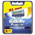 Lames de rasoir - gillette - fusion proglide - 8 pcs - pour tous types de peau - homme