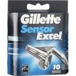 Gillette lame de rasoir sensor excel x10
