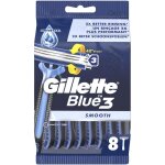 Gillette rasoirs jetables blue3 x8