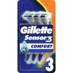 Gillette sensor 3 comfort rasoir lot de 3
