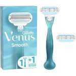 Gillette venus rasoir feminin smooth - 2 lames Gillette venus rasoir feminin smooth - 2 lames