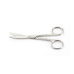 Gima ciseaux infirmier medical courbes mousse / pointu. ciseaux infirmier tranchants arrondis en acier ...
