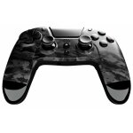 Manette de jeu - gioteck - vx4 camo - bluetooth - gris fonc - vibration