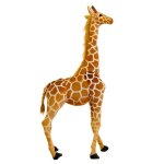 Girafe - 140 cm - jouets en peluche girafe pour enfants �norme vraie vie poup�es animales en peluche ...