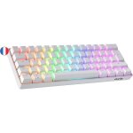 Gk61 60% hot swappable clavier de jeu m�canique 62 touches multicolores r�tro�clair�es rgb led pour gaming ...