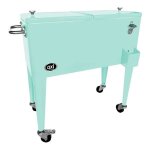 Glaci�re 76 litre - axi retro cooler - menthe r�frig�rateur de boissons mobile pour lext�rieur