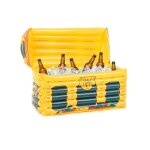 Glaci�re coffre gonflable adulte - jaune