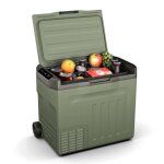 Glacire  compresseur - klarstein - polarforce 40 l - 12 v - 230 v - panneau lcd - vert