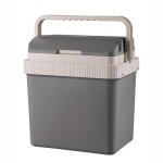Glacire lectrique portable 21 litres 12v / 220 - 240v voiture et camping briebe cf1151 50w gris 00980 ...