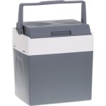Glaci�re �lectrique portable 28 litres 12v / 220 - 240v voiture et camping adler ad 8078 gris 39860