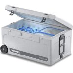 Glacire isotherme - dometic - cool - ice ci 85l - isolation paisse - roulettes - poigne extractible ...