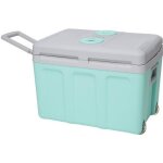 Glacire thermolectrique incasa 40l - alimentation 12 / 220v - vert - idale pour l't en voiture