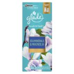 Glade - pack de 4 elegance touch & fresh recharge sea minerals & magnolia 10 ml