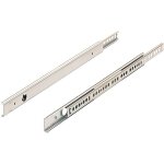 Glissires pour 17mm longueur de tiroir 250 - 410 mm