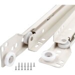 Glissi�res guidage de tiroir - rails � rouleaux coulisses pour tiroirs meuble armoire cuisineen m�tal ...
