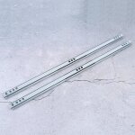 Glissire de tiroir - 2 pices / ensemble 400x17mmtle dacier lamine  froid roulement  billes tiroir ...