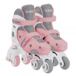 Globber - rollers volutifs 2 - en - 1 taille s / m du 30 au 33 - rose