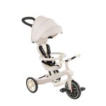 Tricycle - globber - explorer 4 en 1 deluxe eco - �co - conception - 100% plastique recycl� - taupe