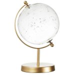 Globe déco - globe déco en verre - constellations - 24cm - or - métal & verre Globe déco - globe déco en verre - constellations - 24cm - or - métal & verre