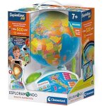 Globe ducatif - clementoni - sapientino exploramondo - ralit augmente - 500 quiz -  partir de 7 ...