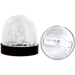 Boule  neige avec insertion photo globe plexy 9 cm