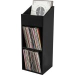 Glorious - record box 330 black - casier de rangement 330 vinyles finition noir