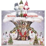 Calendrier de lavent - 2024 - 24 poup�es naines uniques - peluche - multicolore