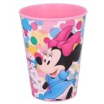 Gobelet - minnie - 280 ml - mlamine - rose - enfant
