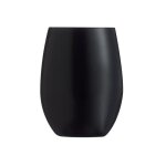 Gobelets primary - 6 verres � eau noir 36 cl