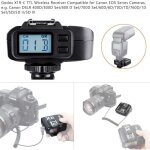 Godox x1r - c ttl 2. 4g sans fil declencheur flash recepteur pour canon eos 6d 7d 60d 650d 5diii tt685 ...